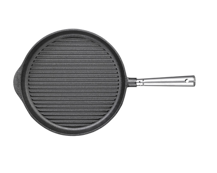 Skeppshult Professional Grillpanna Ø 28 cm Stålhandtag