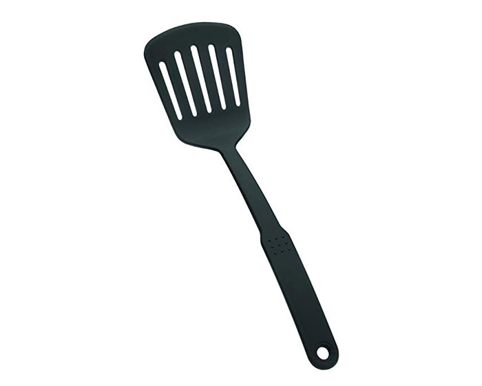 Lacor Stekspade Perforerad Nylon Svart 31 cm