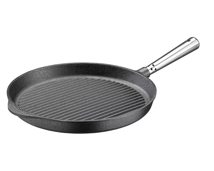 Skeppshult Professional Grillpanna Ø 28 cm Stålhandtag - Bild 2
